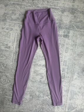 lululemon athletica Lavender High-Rise Leggings- size 4
